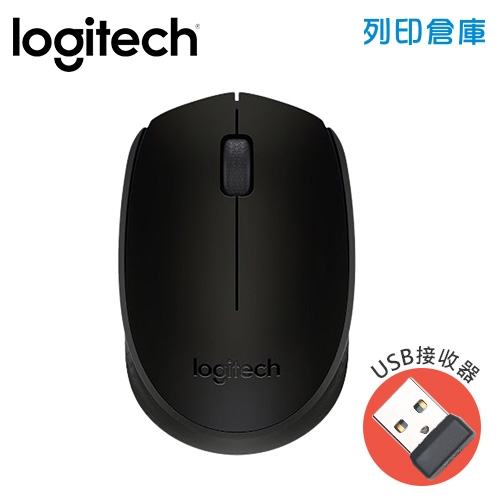 Logitech 羅技 B170無線滑鼠(USB接收器)