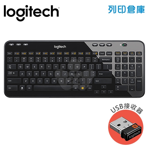 Logitech 羅技 K360r無線鍵盤(USB接收器)