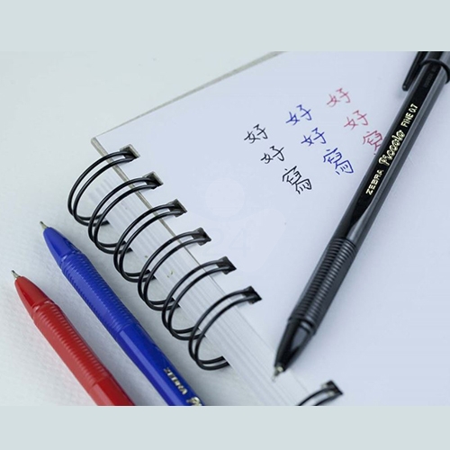 ZEBRA 斑馬 BA37-ZA-BL 藍色 0.7 油性按壓原子筆 1支