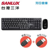 SANLUX SYKM-0813(U+U)台灣三洋鍵盤滑鼠組(USB)