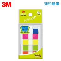 3M 686-3 Post-it利貼可再貼抽取式 超厚硬質 索引標籤利貼 索引片標籤 43x12mm (12張x5條)