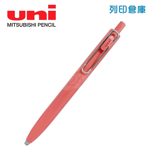 【日本文具】UNI三菱 Uni-ball One F UMN-SF-05 0.5mm 低重心自動鋼珠筆 黑墨 茜空 1支