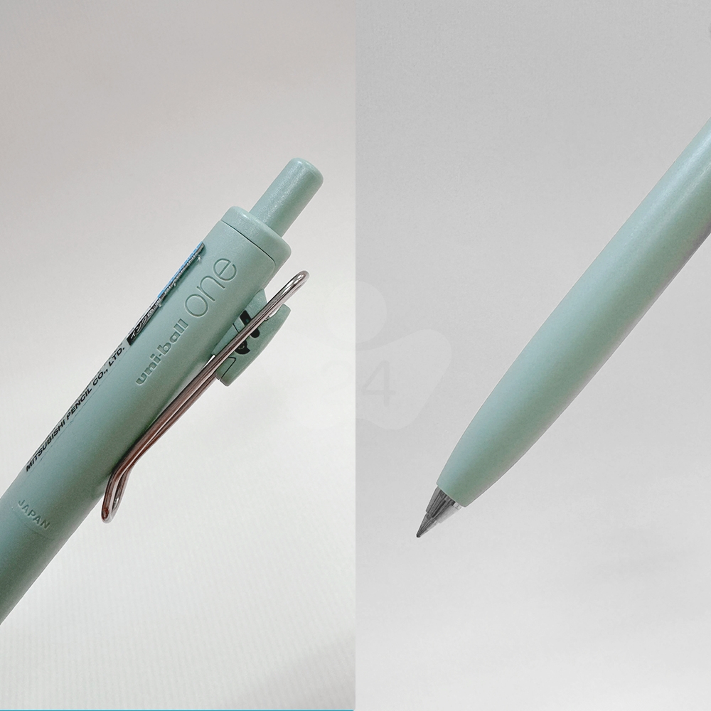 【日本文具】UNI三菱 Uni-ball One F UMN-SF-05 0.5mm 低重心自動鋼珠筆 黑墨 茜空 1支