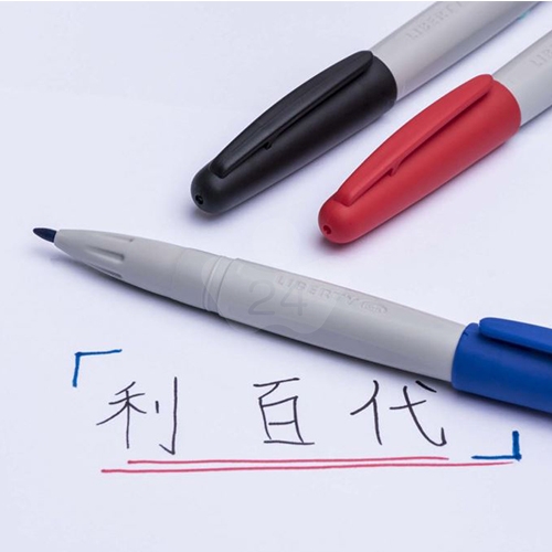 LIBERTY 利百代 F-66 1mm 細字筆 簽字筆 - 黑色 1支