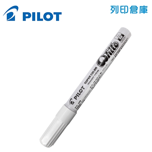 PILOT 百樂 SC-W-M 白色 2.0 中型頭油漆筆 1支