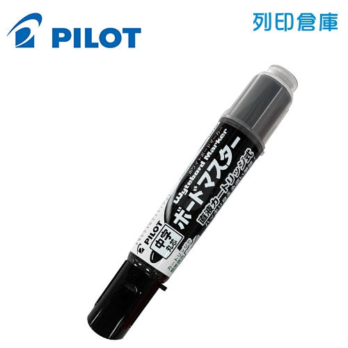 PILOT 百樂  WMBM-12L 黑色 可換卡水白板筆-中字 1支