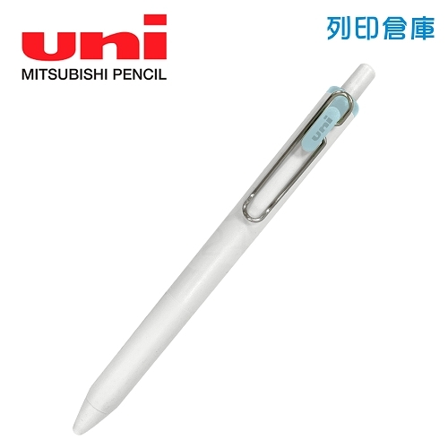 【日本文具】UNI三菱 Uni-ball One Fika 下午茶限定色 UMN-S-05 0.5mm 自動鋼珠筆 蝶藍 1支