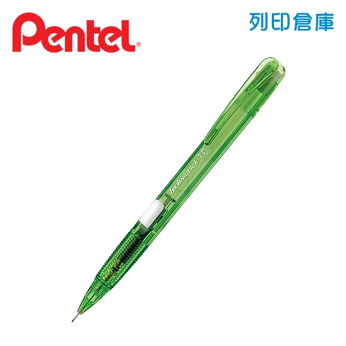 PENTEL 飛龍 PD105C-D 果凍綠桿 0.5 側壓自動鉛筆 1支