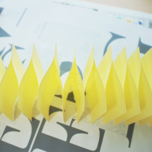 N次貼 3X3 抽取式自黏便條紙補充包 黃色(100張X3本) -61007