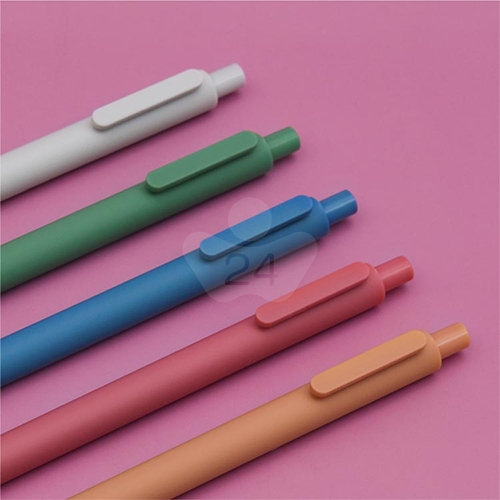 KACOGREEN PURE 書源 0.5 自動中性筆 莫蘭迪 5色組