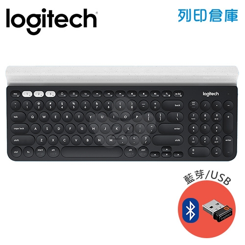 Logitech 羅技 K780 Multi-Device 跨平台藍芽無線鍵盤(藍芽/USB)