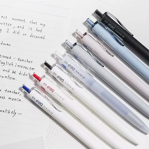 MENIU 米扭 DP0.5L DRIP水滴筆 0.5 柔紗藕桿藍芯 1支