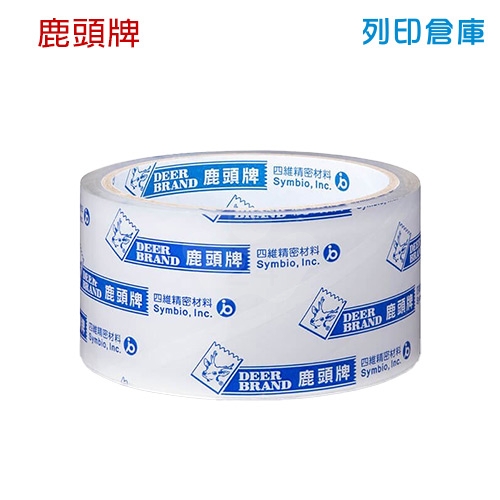 鹿頭牌 PP3Q OPP透明膠帶2吋半 60mm*40Y (卷)