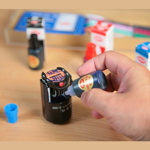 LIBERTY 利百代 SI-12 原子印油12ml 黑色 (瓶)