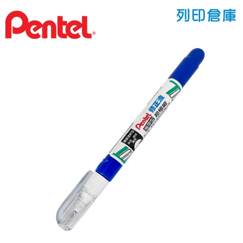 PENTEL 飛龍 ZL72-WT藍桿 極細修正筆 1支
