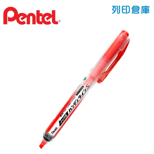 PENTEL飛龍 SXNS15-F 橘色自動螢光筆 1支