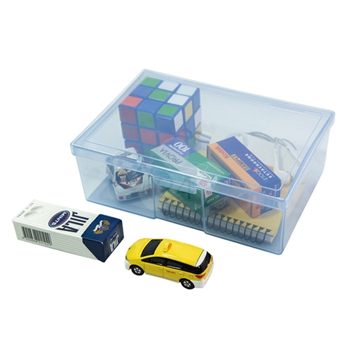 佳斯捷 NO.4108-1 飛卡收納盒 置物盒 透明色 1個