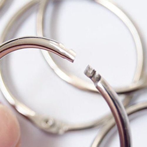 ABEL力大牌 09705 金屬卡片圈 活頁裝訂圈 活頁環 活頁扣 扣圈 51mm (2