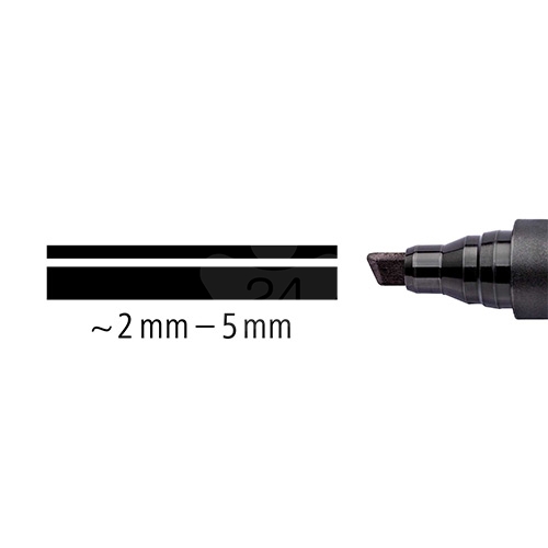 STAEDTLER施德樓 MS350-1 黃色 斜頭 防乾油性麥克筆 1支