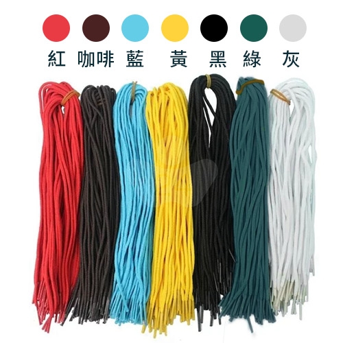 開明 NO.300 47cm 事務用帶子 事務繩 塑管繩子 25條/包 黑色