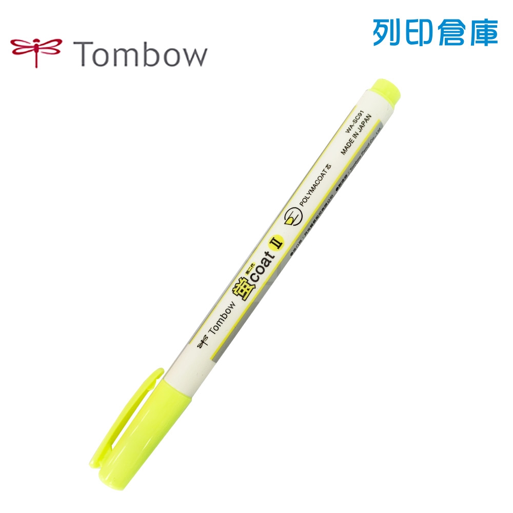 TOMBOW 蜻蜓牌 WASC-3 黃色 螢光筆 1支
