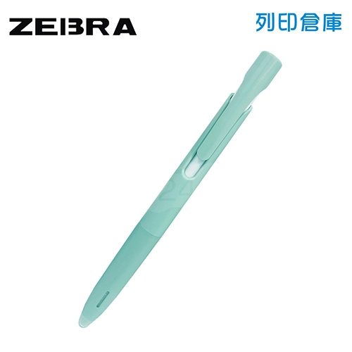 【日本文具】ZEBRA 斑馬 blen 綠桿 黑墨 0.7 按壓原子筆 1支