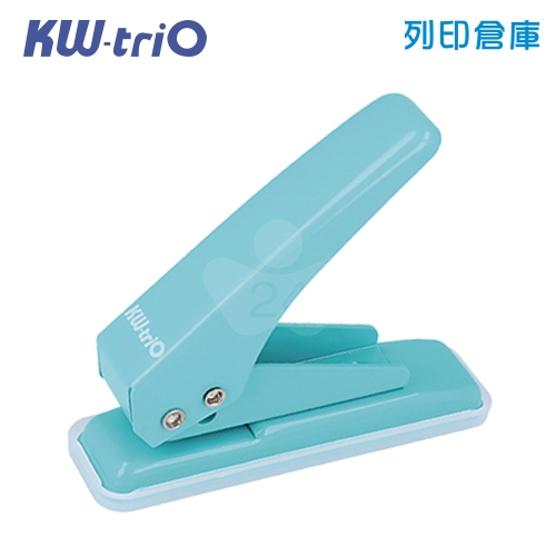 KW-triO 09190 Ø6mm 單孔 可收納打孔機 單次最多20張 綠色 / 台