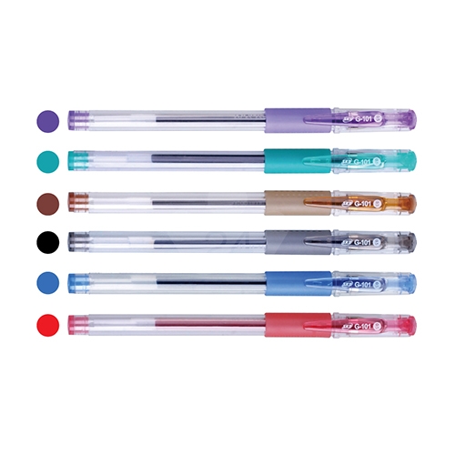 SKB 文明 G-101 藍色 0.5 中性筆 12支/盒