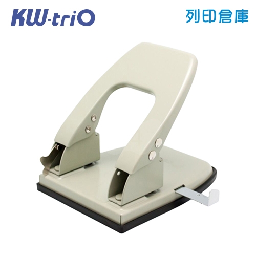 KW-triO 09780 附量尺 輕型 二孔打孔機 單次最多30張 灰色 / 台