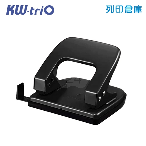 KW-triO 09120 附量尺 輕型 二孔打孔機 單次最多16張 黑色 / 台