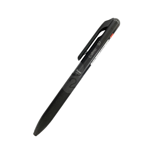 PENTEL 飛龍 Calme BXA107A-A 黑桿黑芯 0.7 靜暮靜音輕油筆 1支