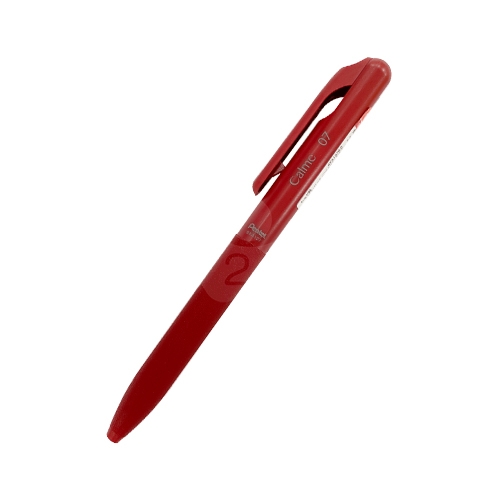 PENTEL 飛龍 Calme BXA107B-B 紅桿紅芯 0.7 靜暮靜音輕油筆 1支