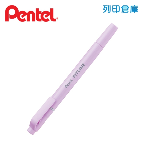 PENTEL 飛龍 SLW11P-VT 雙頭螢光筆 粉彩紫色 1支