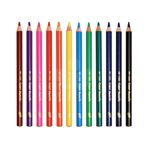 SKB 文明 NP-1202 樂趣大三角色鉛筆12色