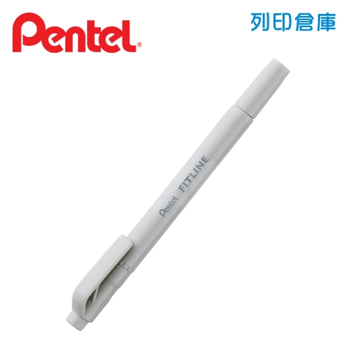PENTEL 飛龍 SLW11P-NT 雙頭螢光筆 粉彩灰色 1支