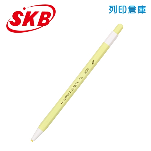 SKB 文明 NP-1001 黃色 3.0 按壓水溶性色鉛筆 1支