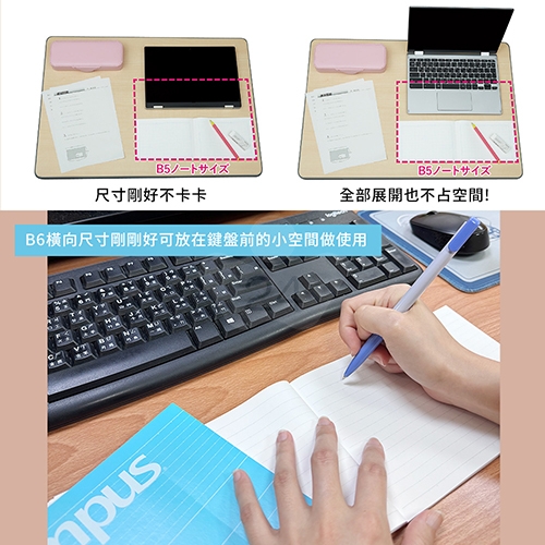 【日本文具】KOKUYO國譽 Campus 293BT B6／6mm點線／16行／30頁 橫向筆記本 點線筆記本 B罫記事本-藍色