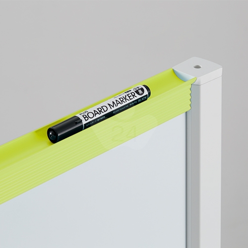 PLUS普樂士 VSC-0917NK-GR VSC 雙面移動式 亮彩屏風白板 亮綠色