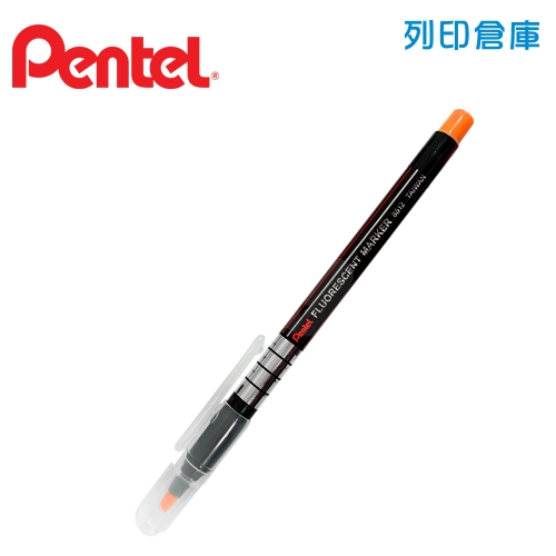 PENTEL 飛龍 S512-F 橘色 螢光筆 1支