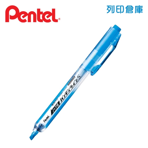 PENTEL飛龍 SXNS15-S 藍色自動螢光筆 1支