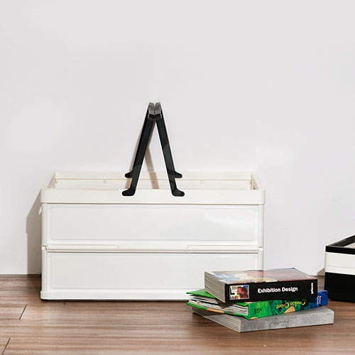 SHUTER 樹德 FB-4531H 手提摺疊籃 黑白色 (個)