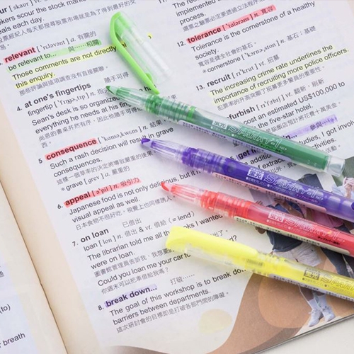 ZEBRA 斑馬 WKP-1 淺藍 直液型螢光筆 1支