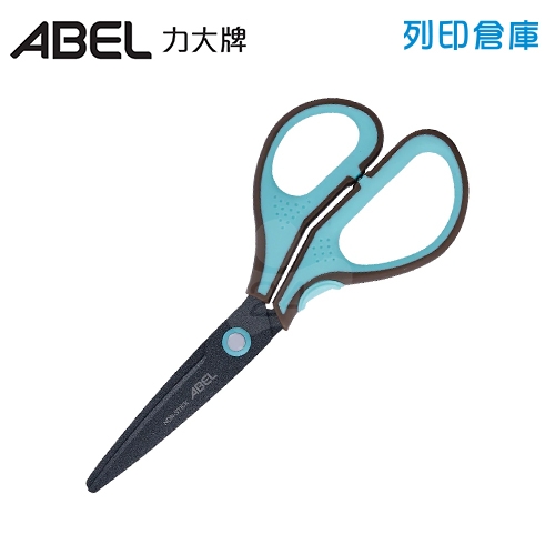ABEL力大牌 NO.60061-GR 7吋 3D魔利剪-氟素防沾粘剪刀 綠色 1支