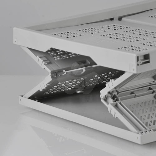 SHUTER 樹德 FB-4531 耐重折疊籃(小) 黑色 (個)