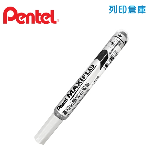 PENTEL 飛龍 MWL5S-A 黑色 細字後壓白板筆 1支