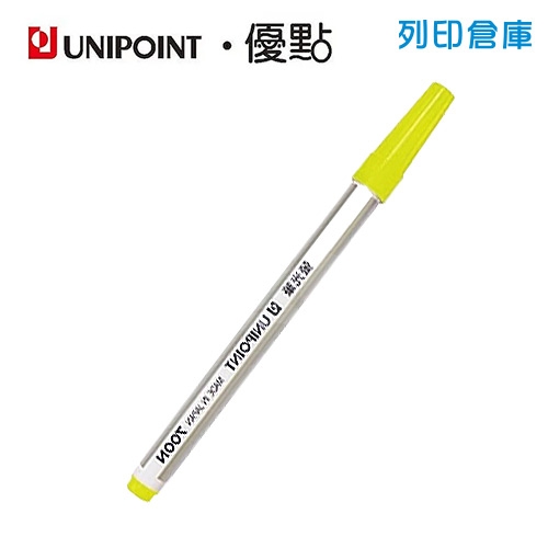 UNIPOINT 優點 GN-700N 黃色 螢光筆 1支