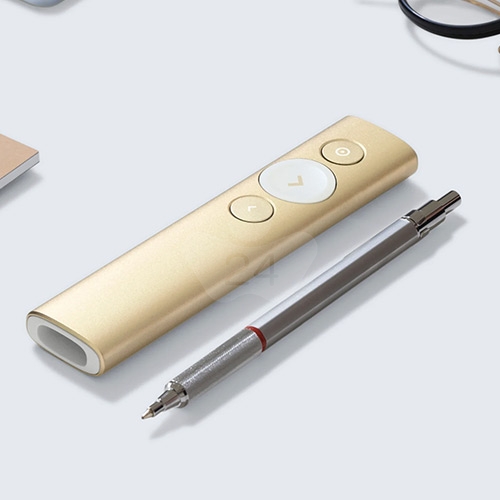 Logitech羅技 Spotlight 先進無線簡報遙控器 香檳金 1支