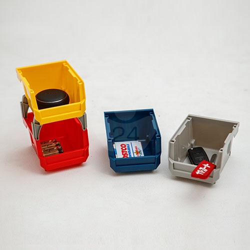 SHUTER 樹德 HB-1014X4 摩艾疊疊盒 四層混色／組