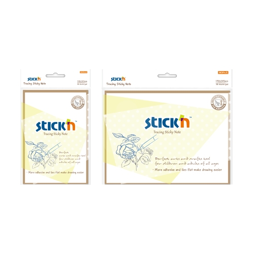 N次貼 6X8 描圖便條本 透明 (30張/本) -66549