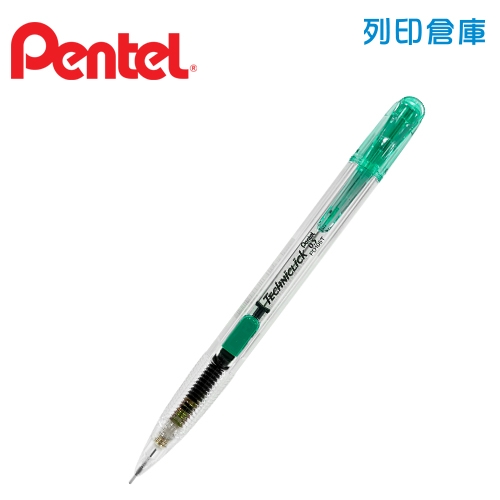 PENTEL 飛龍 PD105T-D 綠桿 0.5 側壓自動鉛筆 1支